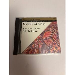 Robert Schumann Scenes from Childhood Arabeske Piano CD 1994 Sony Classical